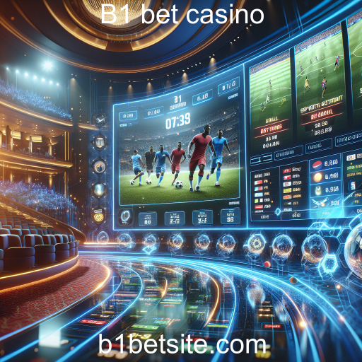 Apostas Esportivas no B1 Bet Casino: Emoção e Estratégia em Cada Jogo